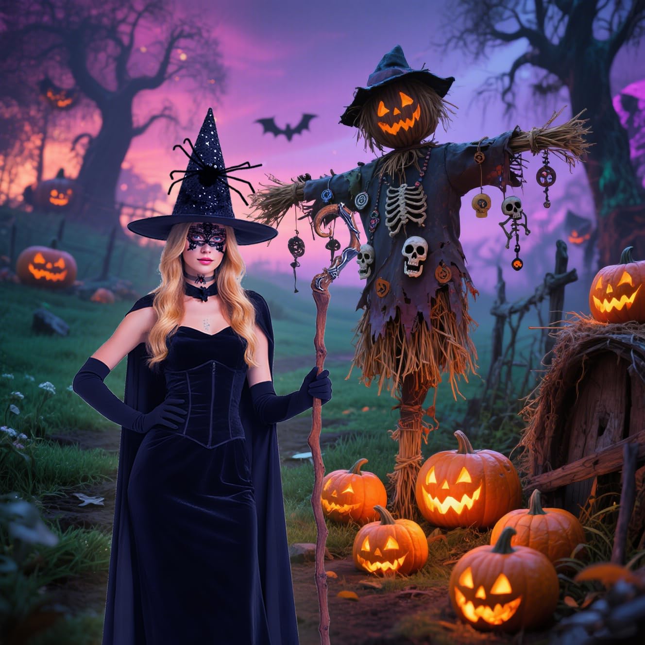 Disfraz de bruja para mujer, disfraz de bruja de Halloween, disfraz de bruja, disfraz de bruja de Halloween, disfraz de bruja, carnaval, bruja, accesorio de disfraz para mujer