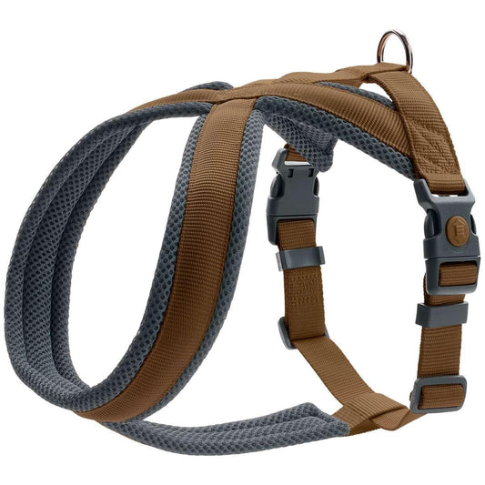 Arnés para Perro Hunter London Comfort 57-70 cm Marrón Talla M