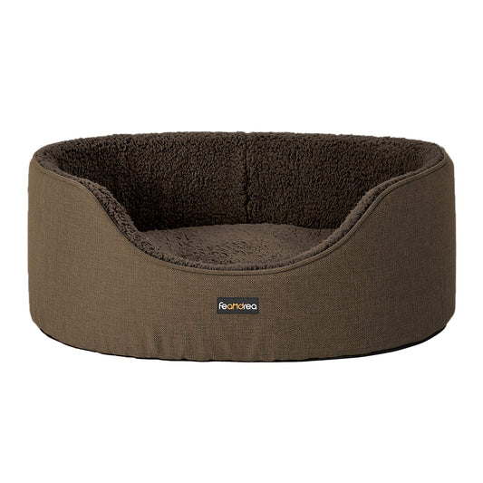 Feandrea Cama para Perro, Cojín Reversible, Lavable, 83 x 63 x 27 cm PGW032K01