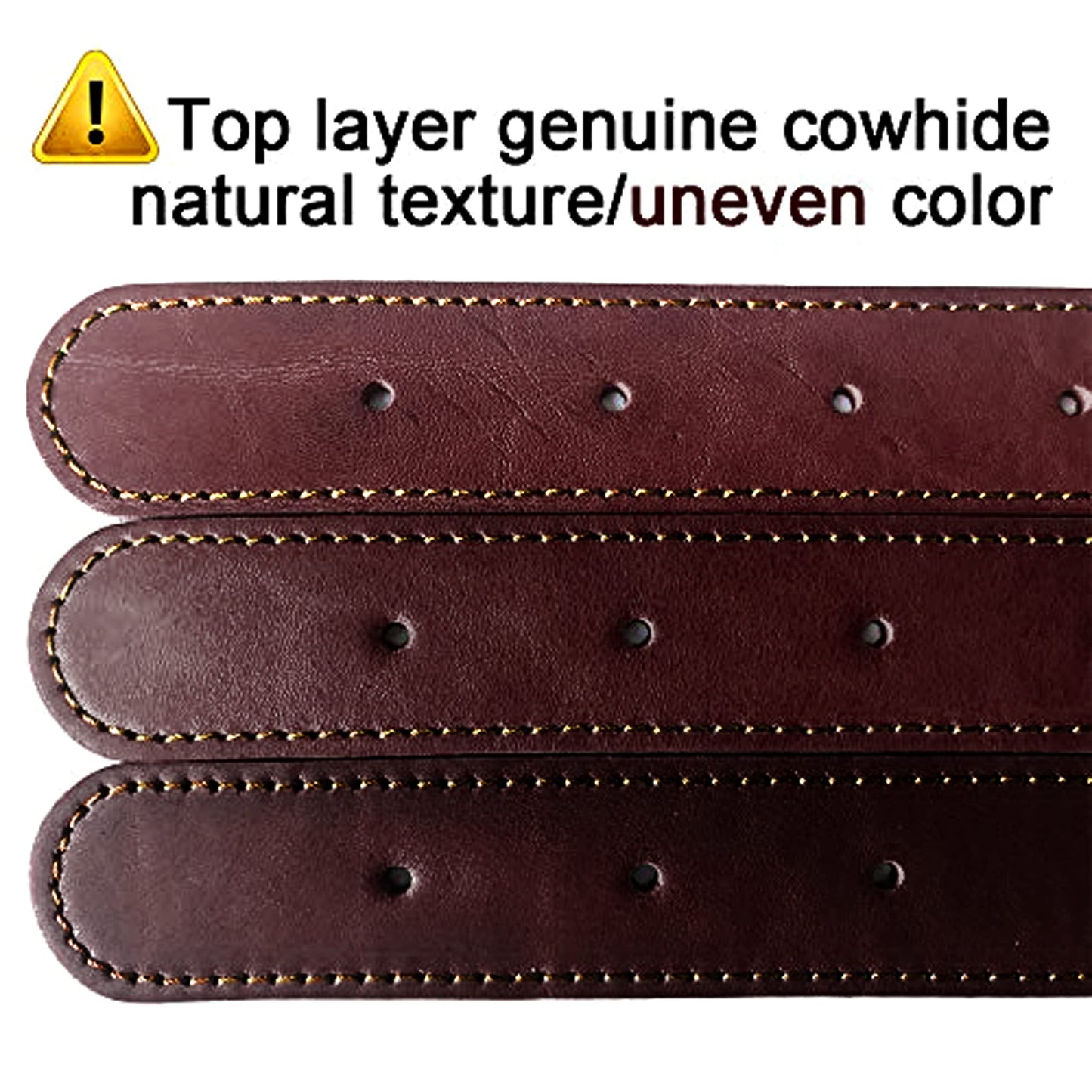 Collares para Perro de Piel auténtica con Placa de Nombre grabada, Collar de Perro de Cuero Suave Personalizado con Etiqueta de identificación Personalizada Marrón