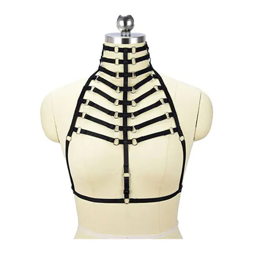 Disfraz Bondage Strap, Bra Style with Accessories